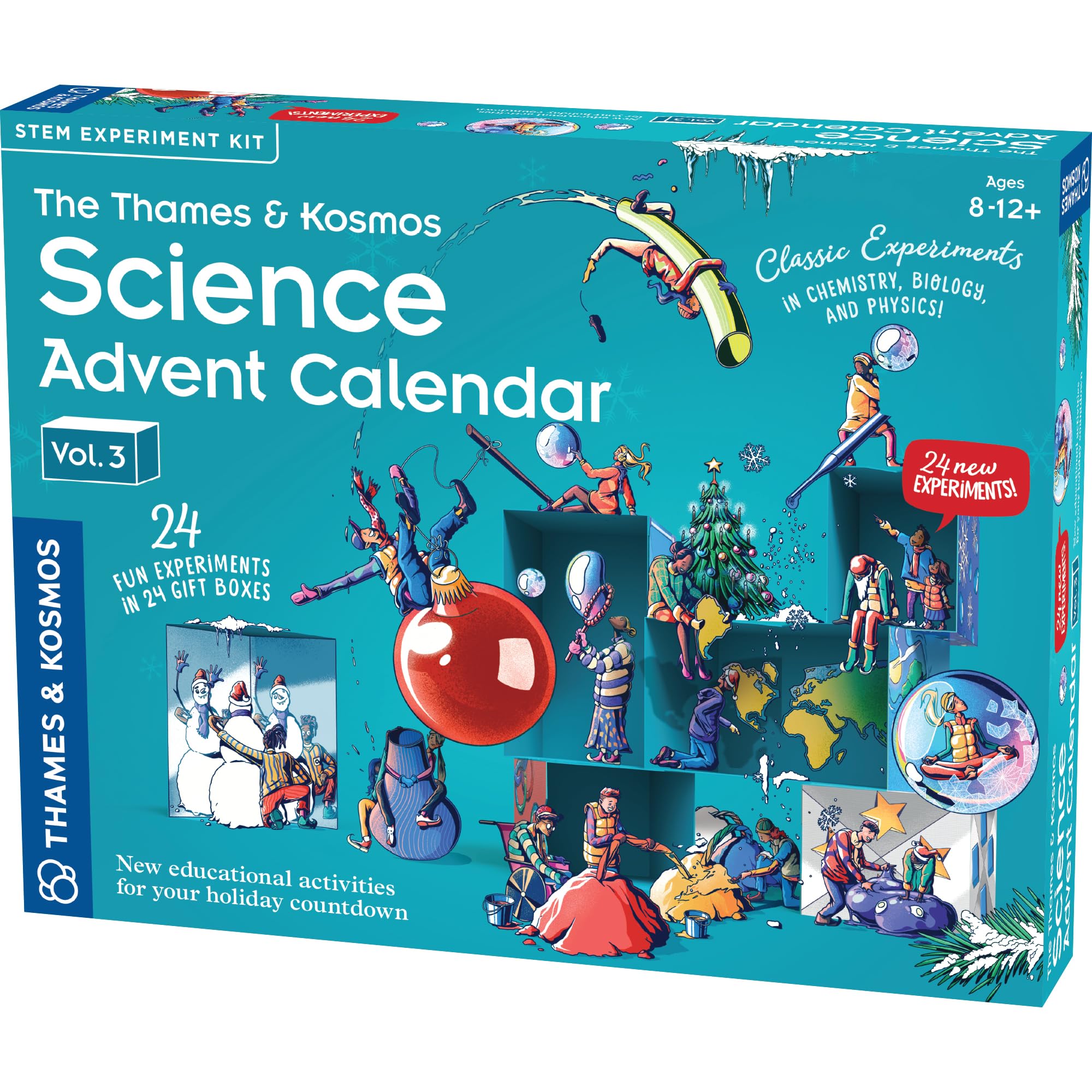 Amazon.com: The Thames & Kosmos Science Advent Calendar Vol 3 | 24